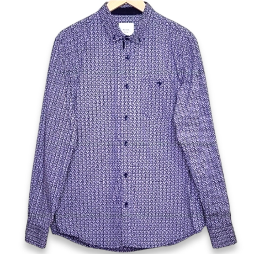 Six Lincoln New York Floral Shirt, Size L